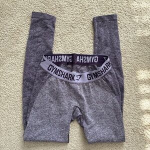 Gymshark Heathered Purple Leggings